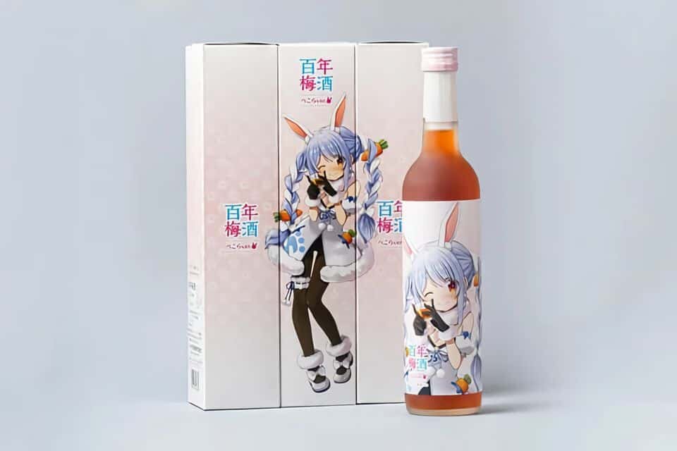 VTuber Usada Pekora Mendapat Label Khusus Untuk Liquor Favoritnya