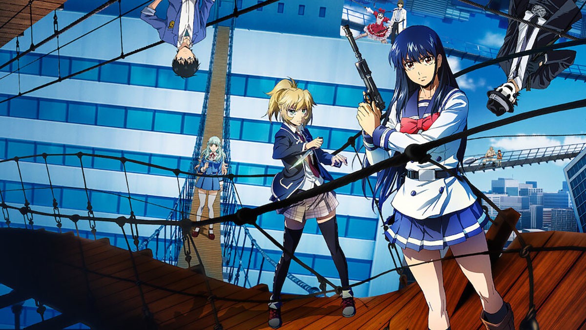 Anime High-Rise Invasion Telah Tersedia di Netflix Sebanyak 12 Episode
