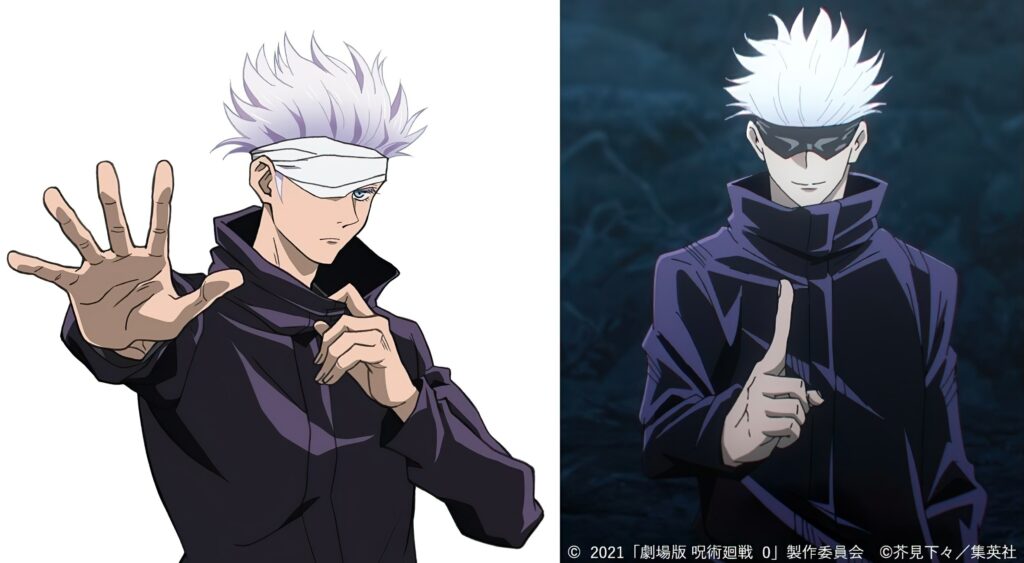 Inilah Desain Karakter Gojou Satoru di Film Jujutsu Kaisen 0