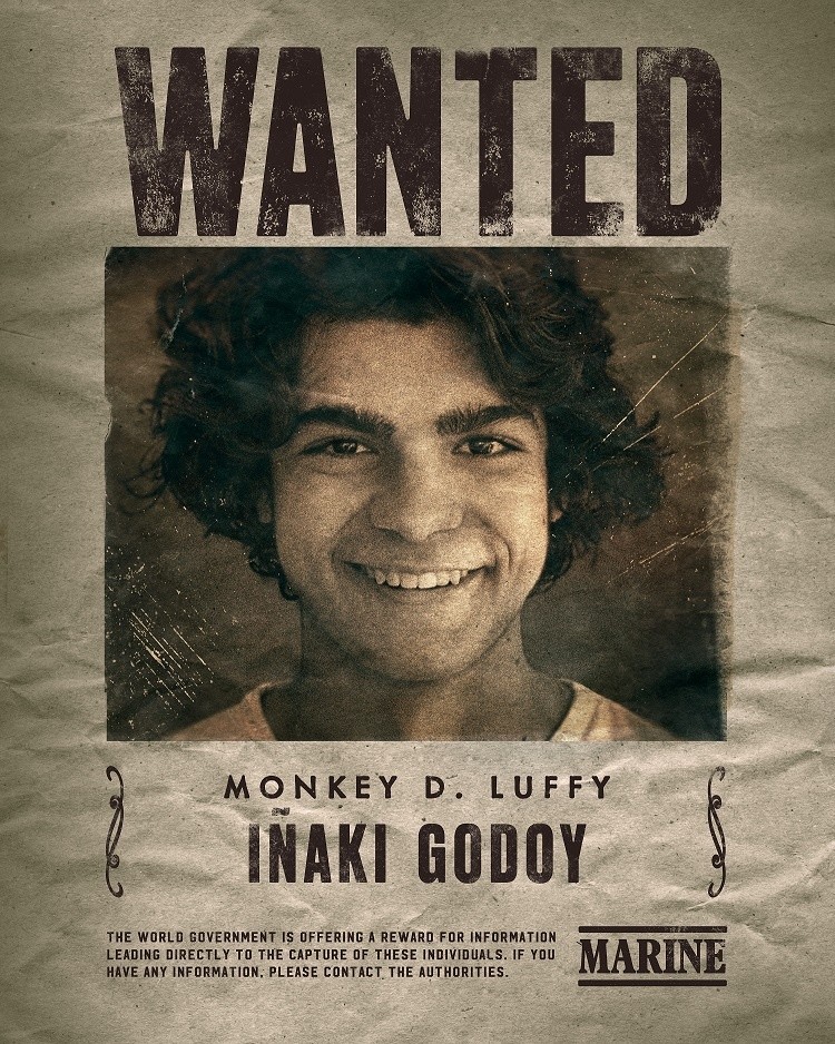 Iñaki Godoy sebagai Monkey D. Luffy.