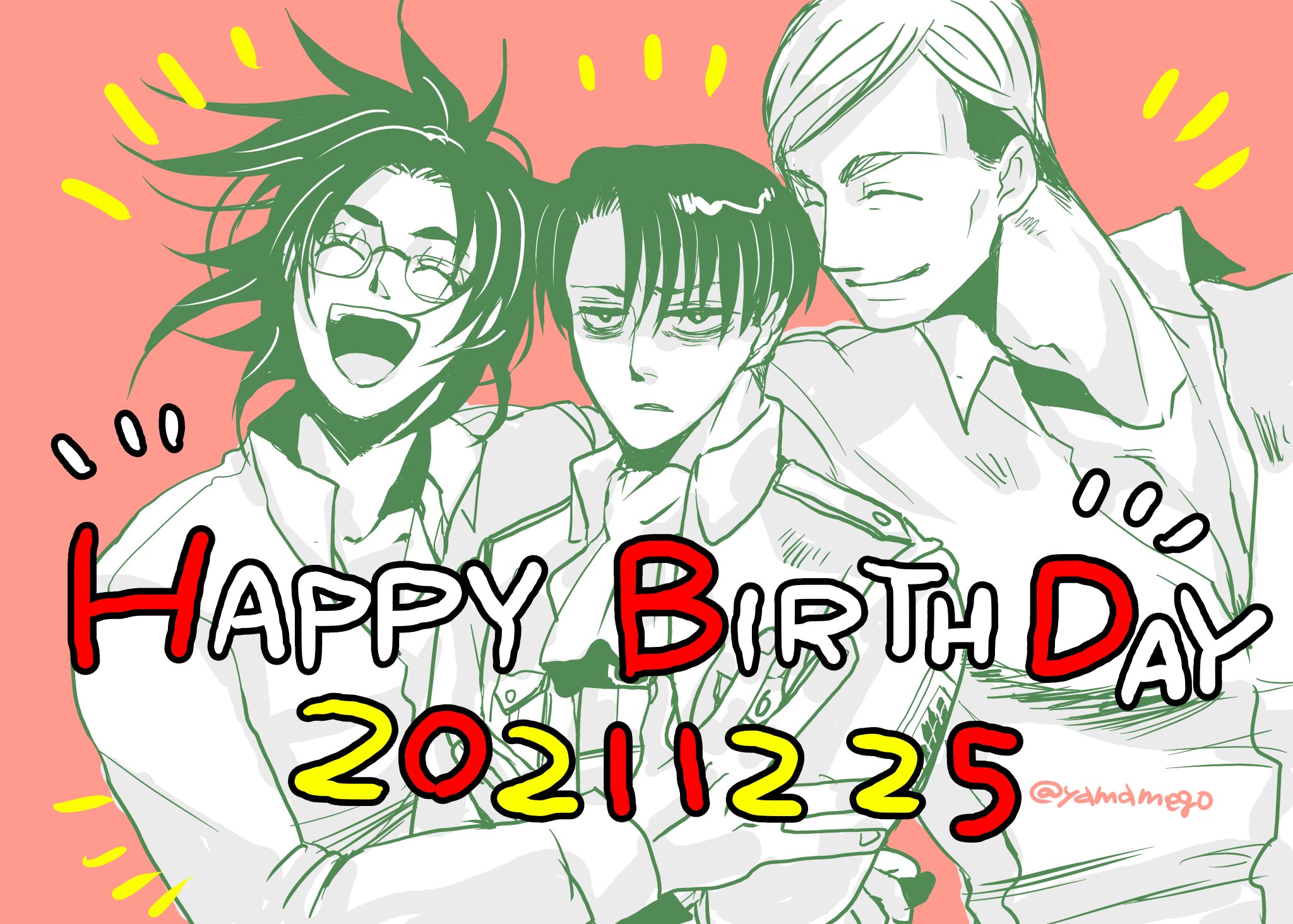 Shingeki no Kyojin merayakan ulang tahun Levi Ackerman