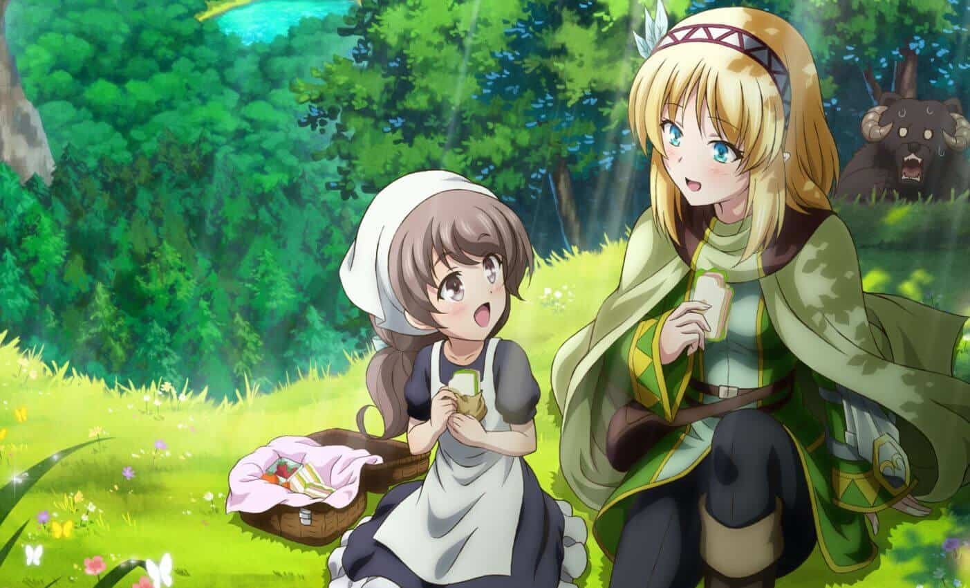 Anime Leadale no Daichi nite mengungkapkan gambar promo keempat yang luar biasa