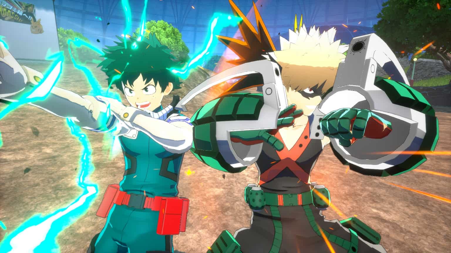 Video Gameplay Dari My Hero Academia Ultra Rumble Game