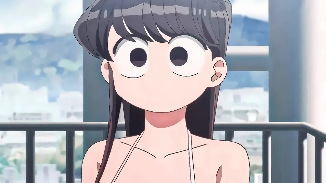 Pan Piano Melakukan Cosplay Komi-san Dalam Bikini
