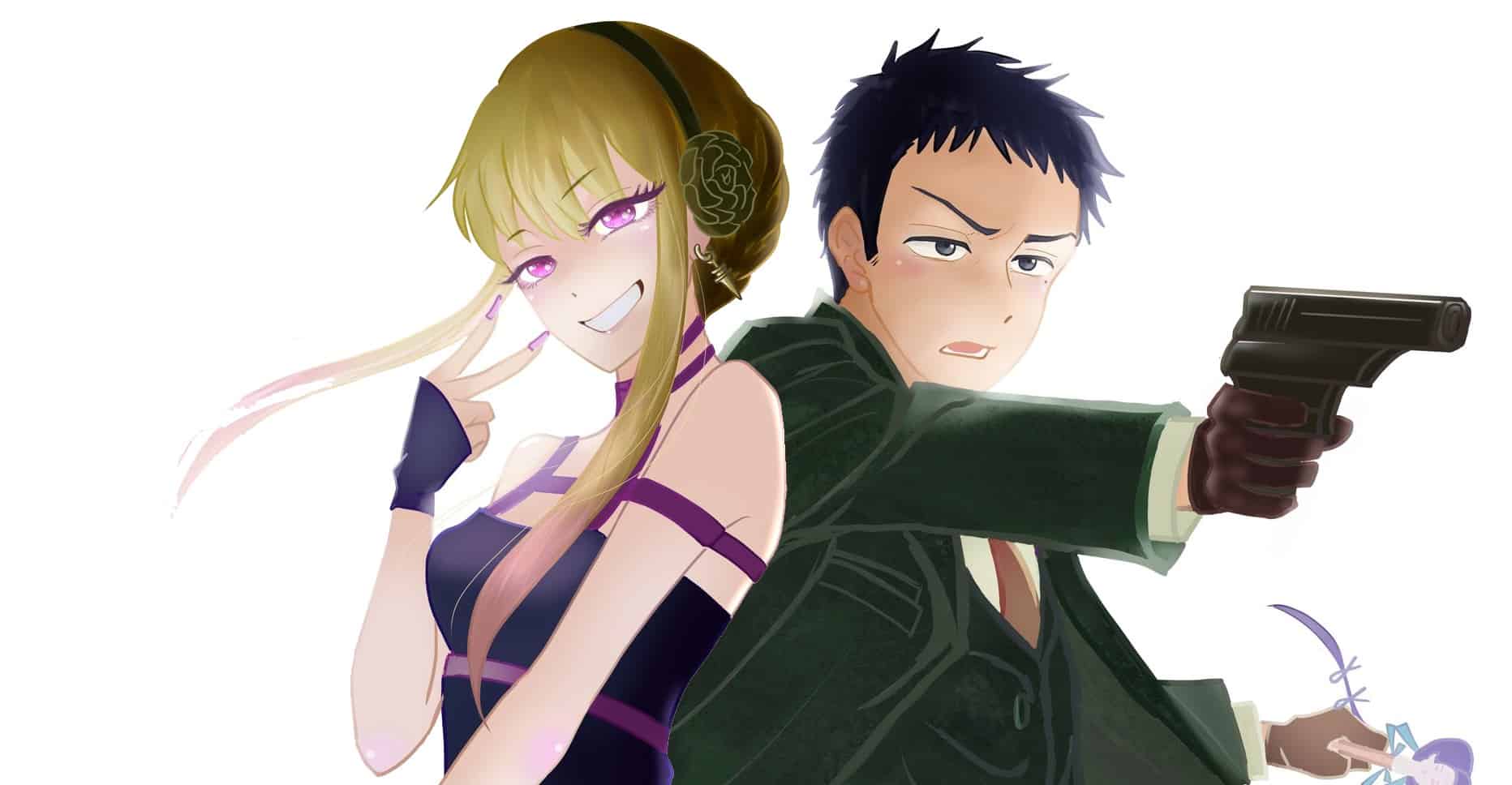 Marin dan Gojou Dari Anime Sono Bisque Doll, Melakukan Cosplay Karakter SPY x FAMILY