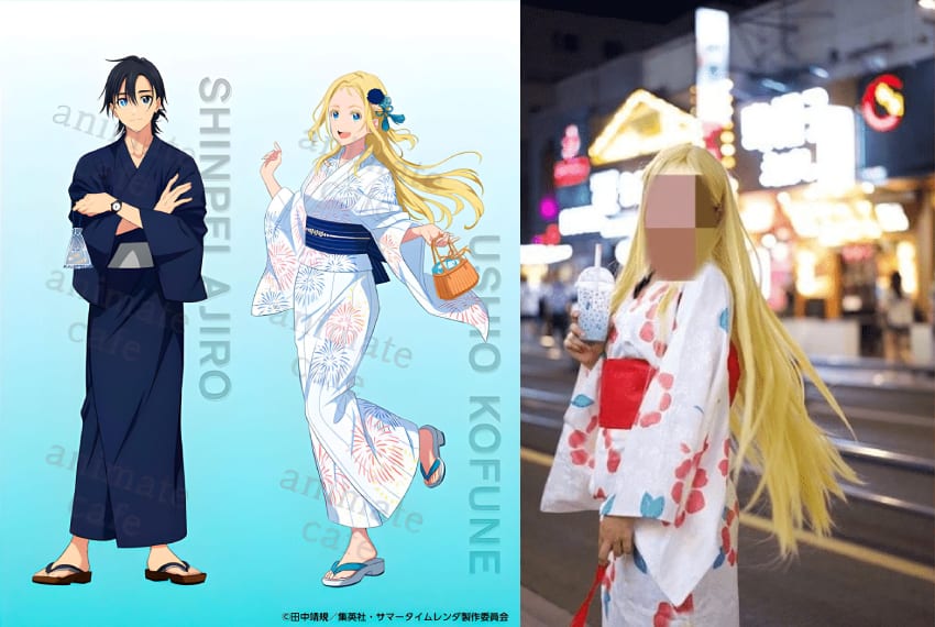 Seorang Cosplayer ditangkap di China karena Cosplay Summer Time Rendering