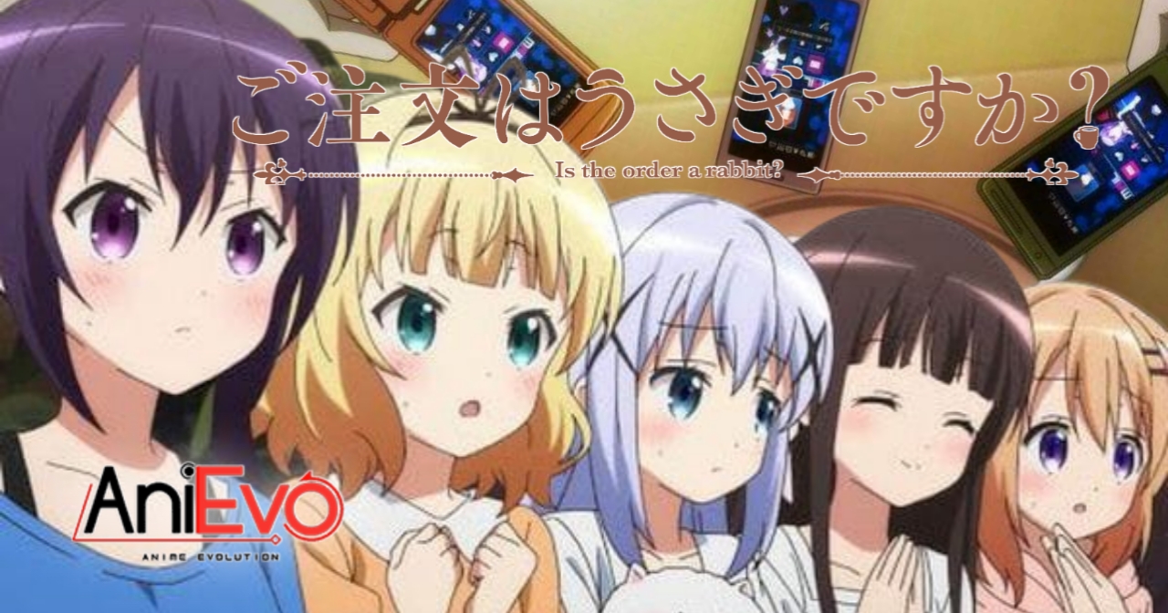 [Tech Evolution] – Berkenalan Dengan Semua Merek HP Karakter Utama Dari Anime "Gochuumon wa Usagi Desu ka?"