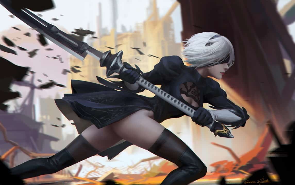 NieR: Automata Mengejutkan Dengan Figure Spektakuler 2B