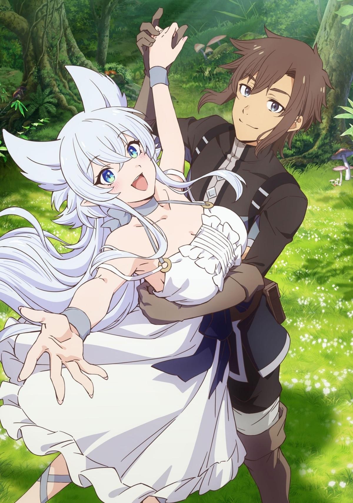 TVアニメ「Lv2からチートだった元勇者候補のまったり異世界ライフ」ロゴとクレジット入りのキービジュアル。 (c)鬼ノ城ミヤ・オーバーラップ／Lv2からチートだった製作委員会