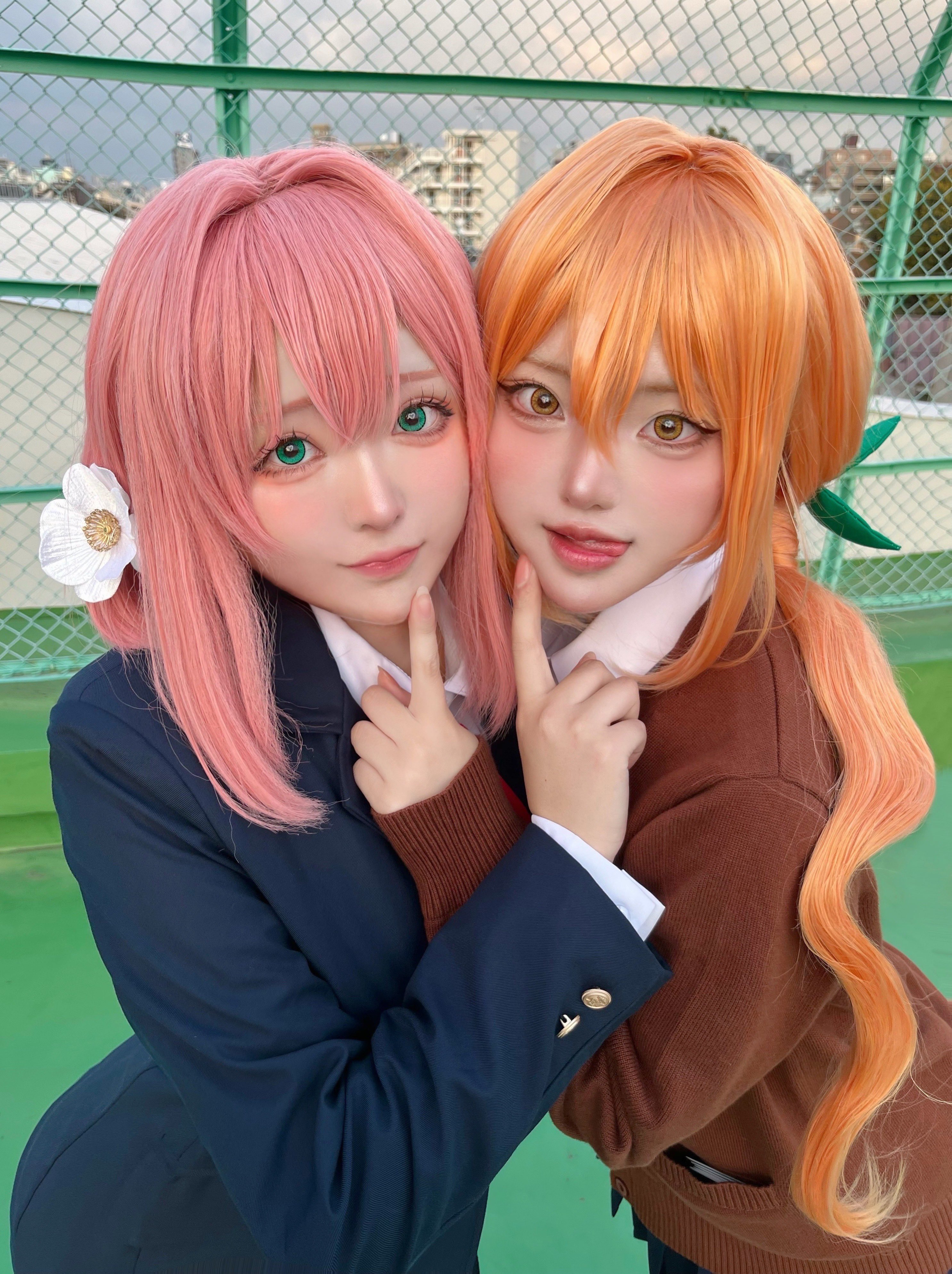 あまに - 花園 羽香里凸守たかね - 院田 唐音