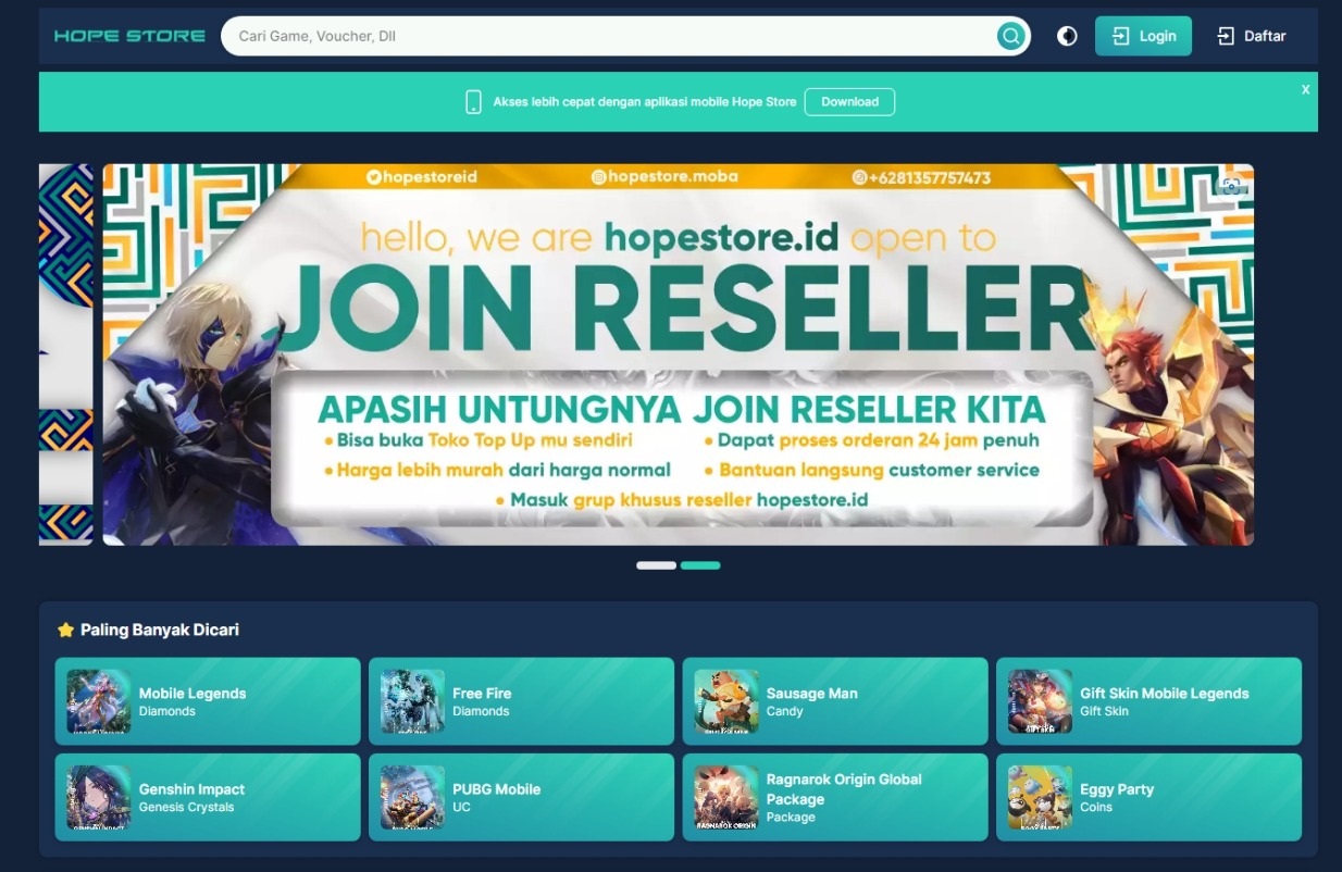 Hope Store - @hopestore.topup