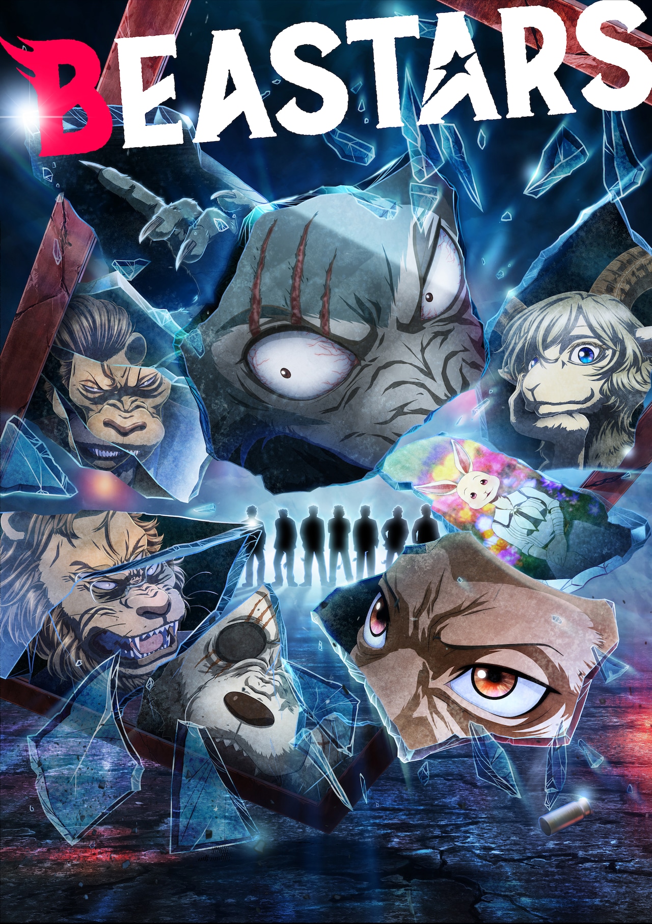 「BEASTARS」キービジュアル (c)板垣巴留(秋田書店)/BEASTARS製作委員会