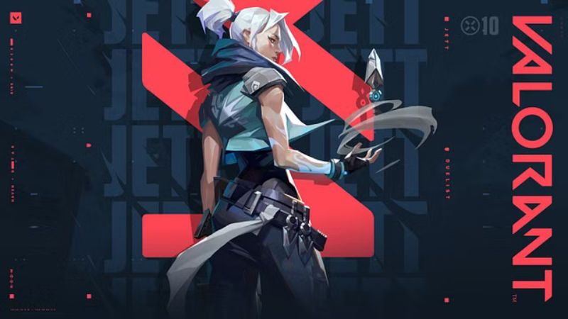 Jett, Agent yang cocok di Map Abyss VALORANT