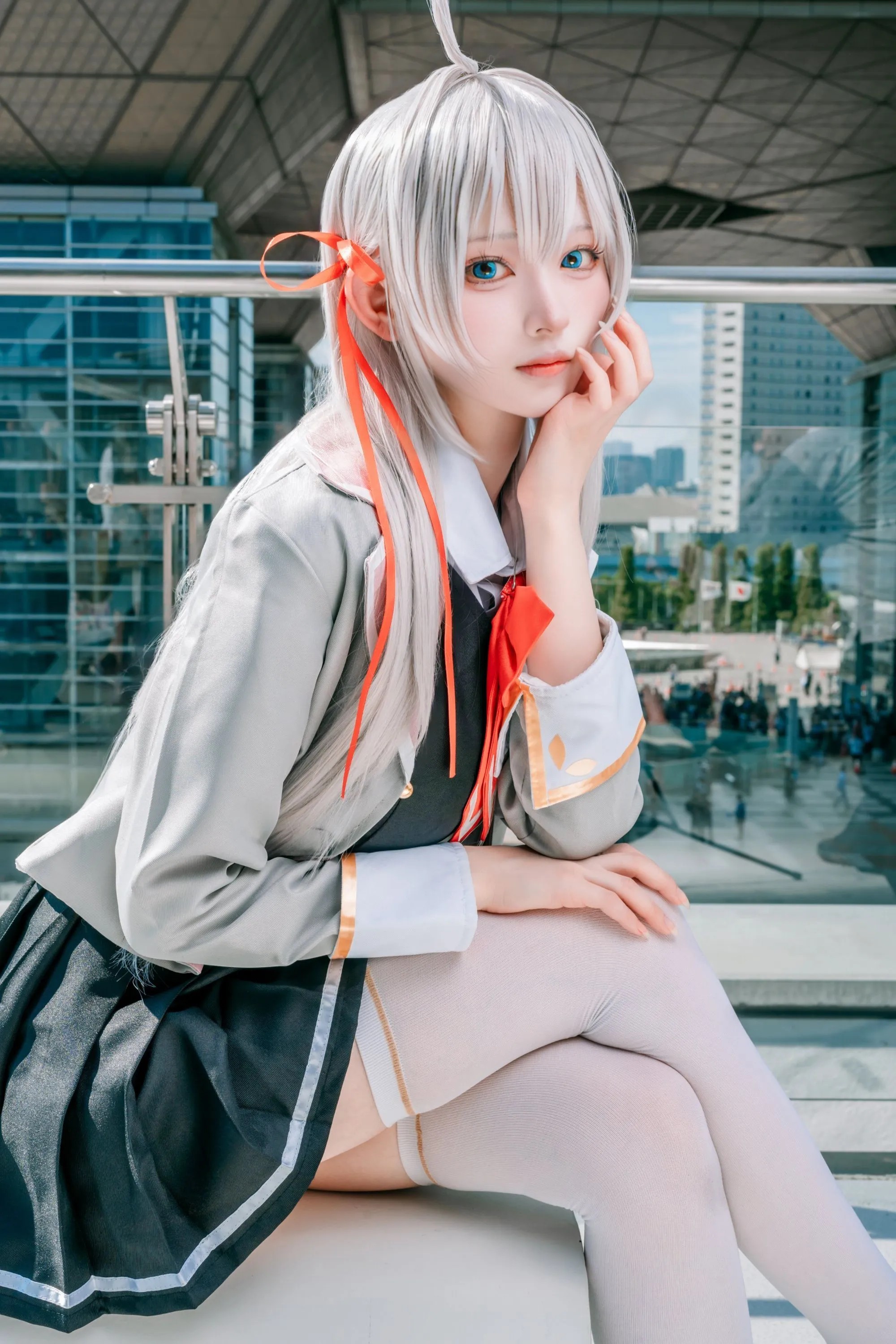 Alya from anime “Roshidere” / 月海つくね (X: @@XaiabP)