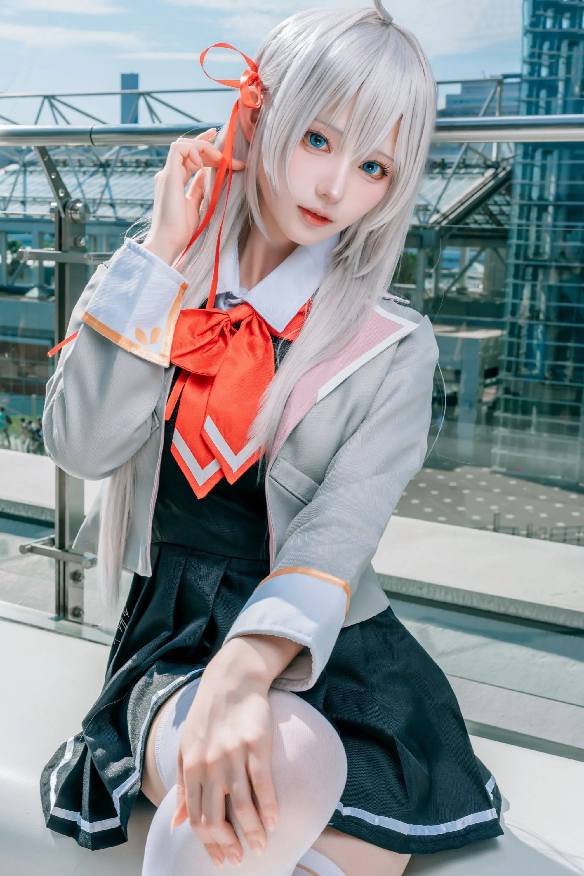 Alya from anime “Roshidere” / 月海つくね (X: @@XaiabP)