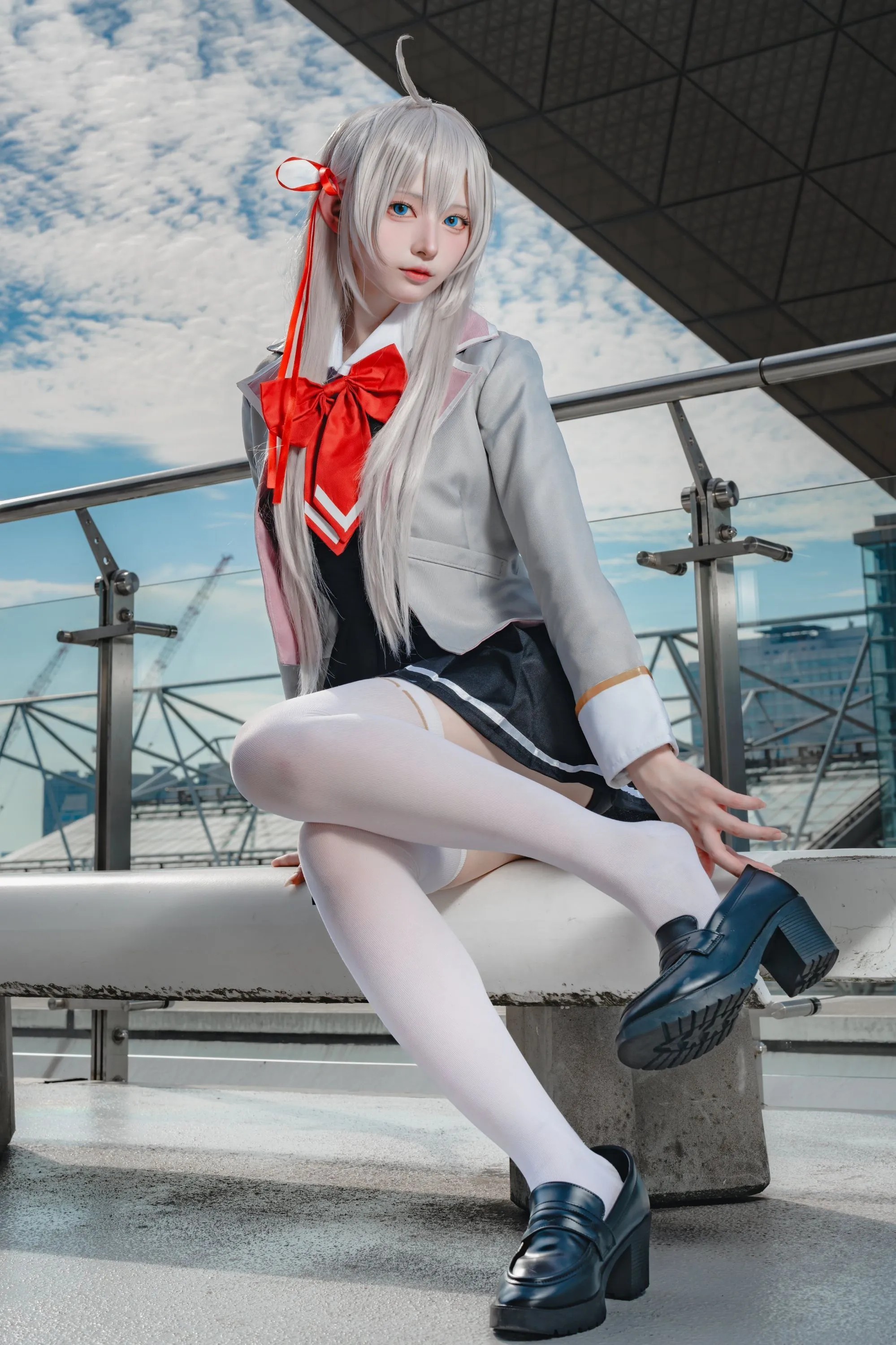 Alya from anime “Roshidere” / 月海つくね (X: @@XaiabP)