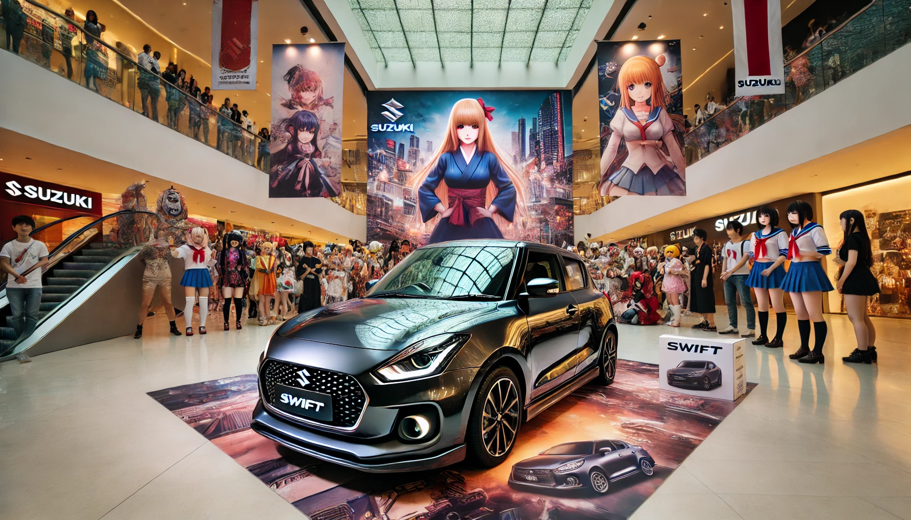 Suzuki Swift in a Japanese event