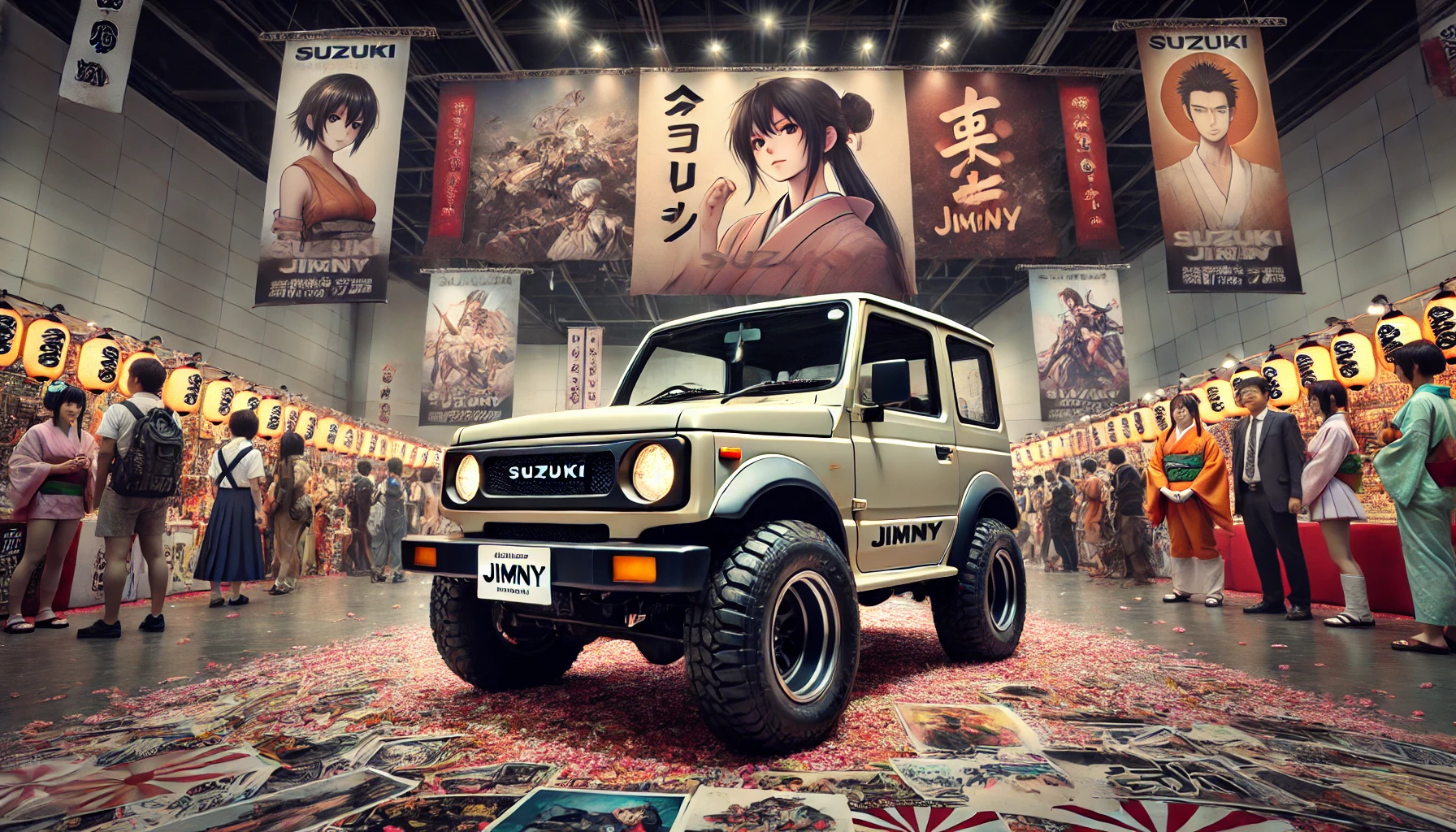 Suzuki Jimny in a Japanese