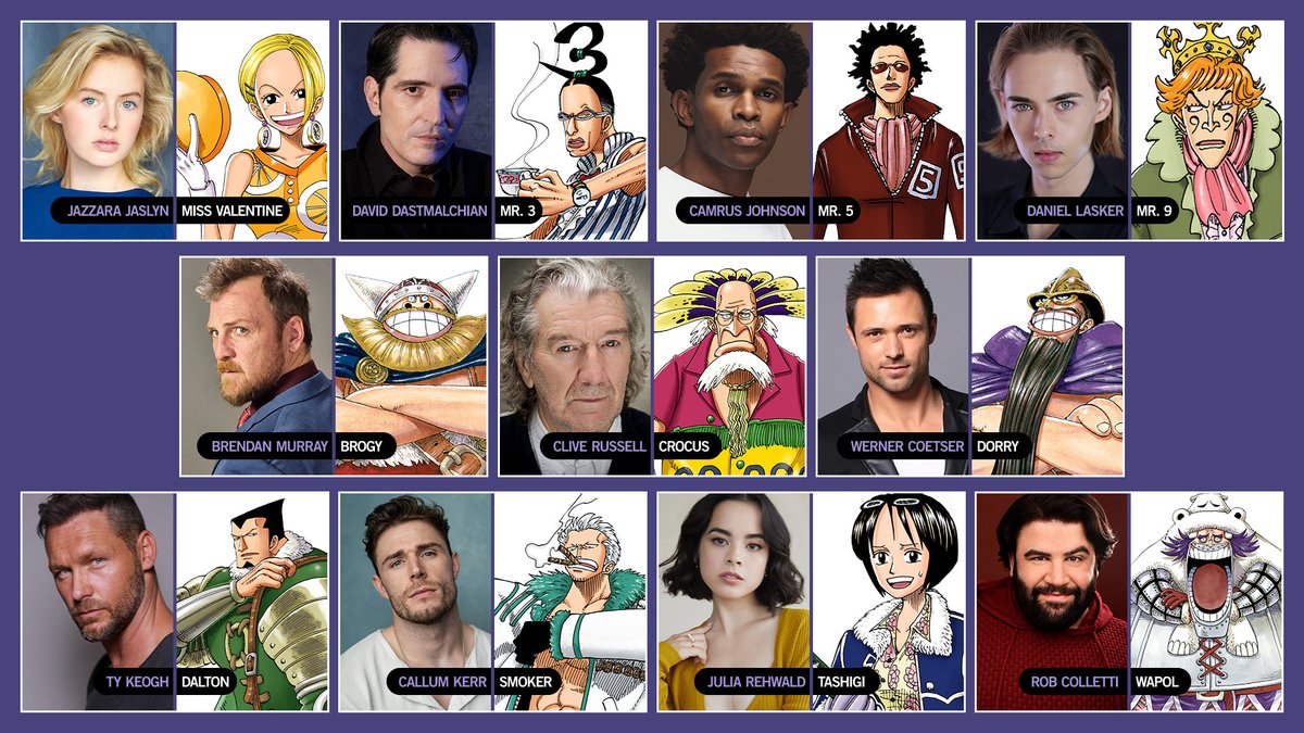 Cast Live Action One Piece Musim ke-2