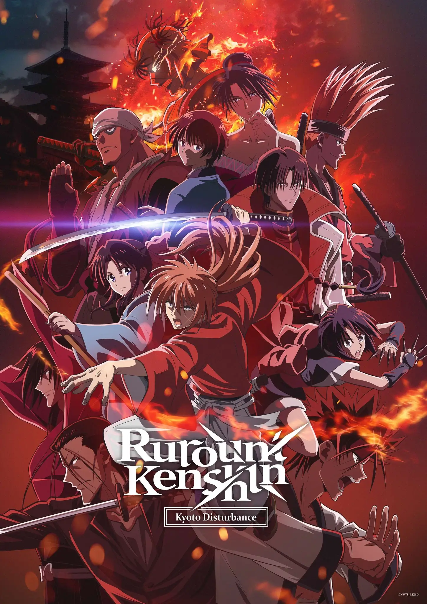 Key Visual Season 2 Rurouni Kenshin: Meiji Kenkaku Romantan
