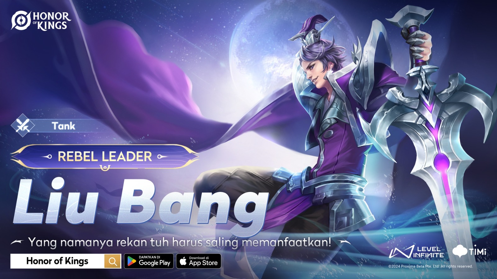 Hero Baru Liu Bang di Honor of Kings: Bikin Lawan Ketar-Ketir!