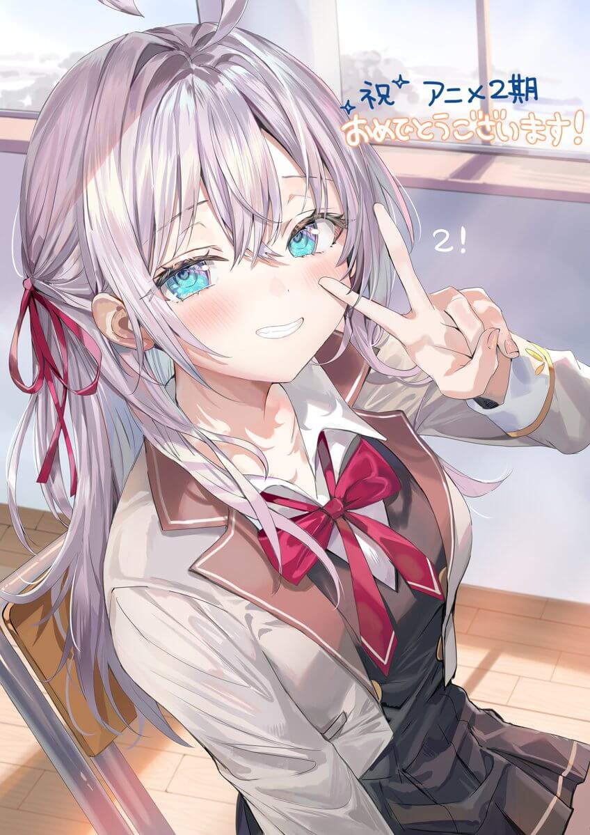 Visual Season 2 Tokidoki Bosotto Russia-go de Dereru Tonari no Alya-san