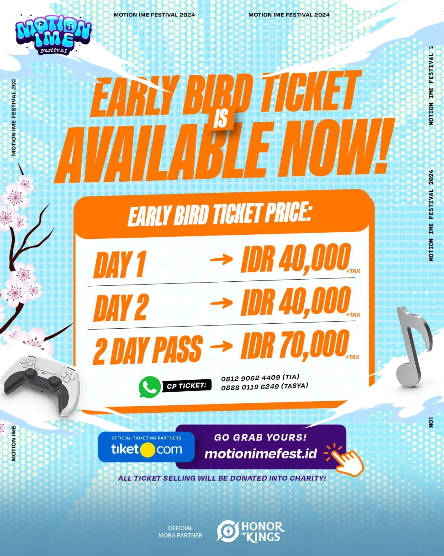 Early Bird Ticket 1
