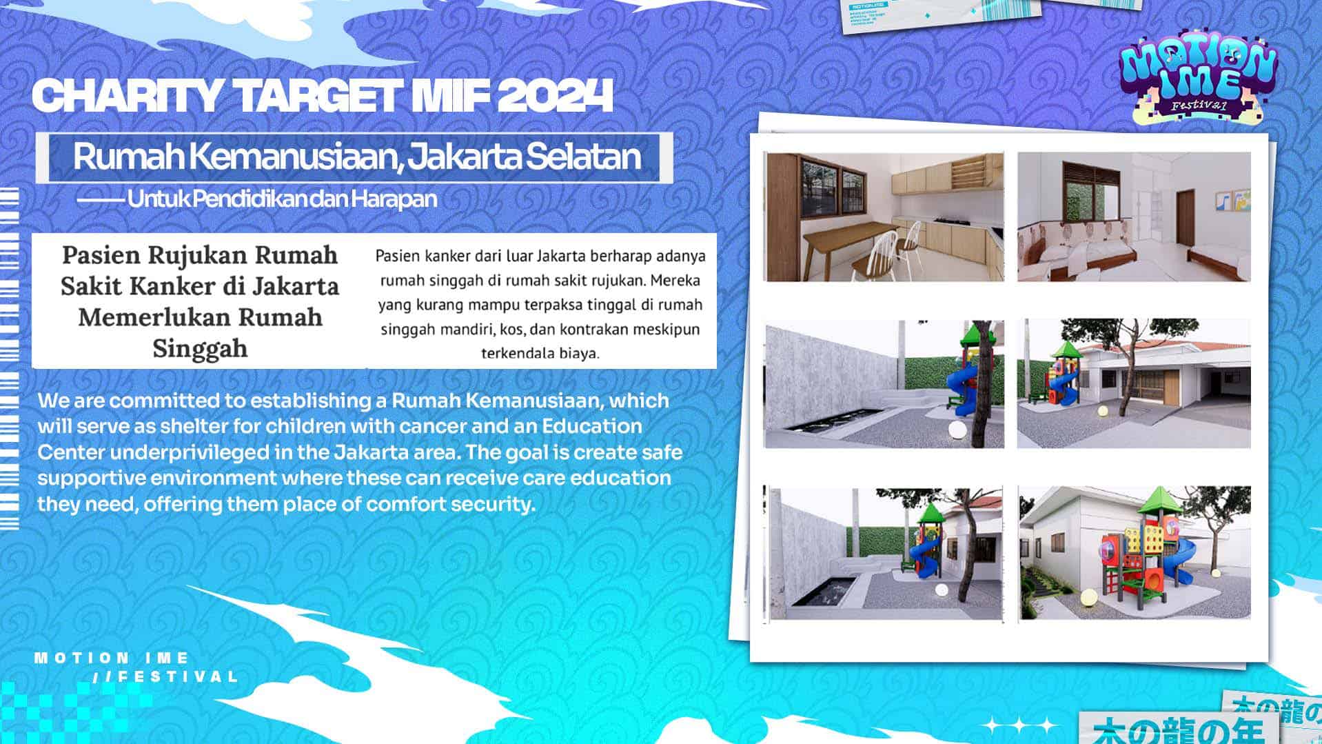 Charity Motion Ime 2024 untuk Rumah Kemanusiaanm Jakarta Selatan