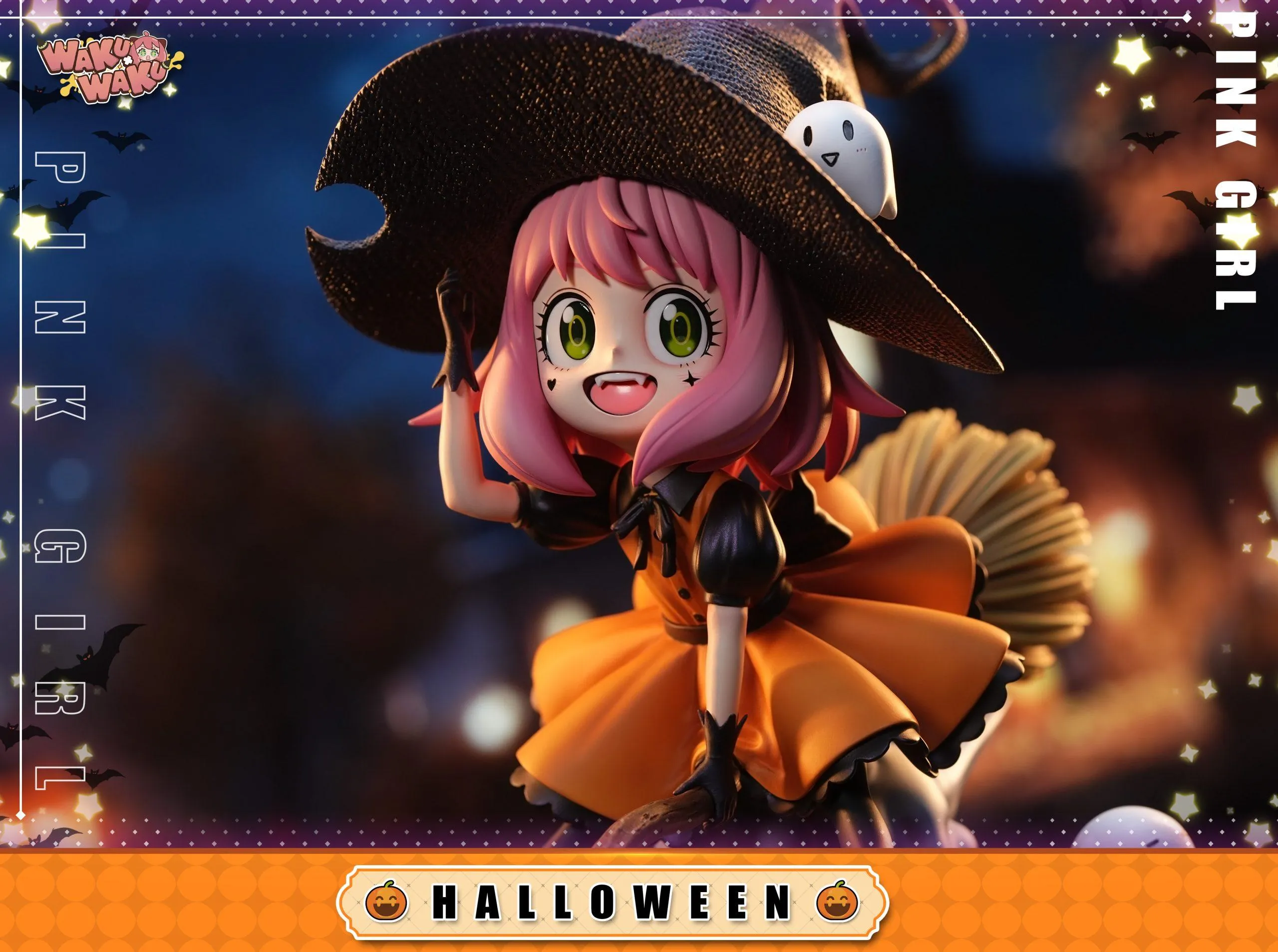 Gemes Banget! Figure Anya Forger Versi Halloween dari Bond Siap Curi Hati Wibu!