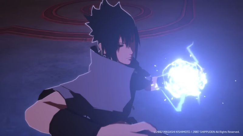 Sasuke di Video Pengumuman Free Fire x Naruto Shippuden