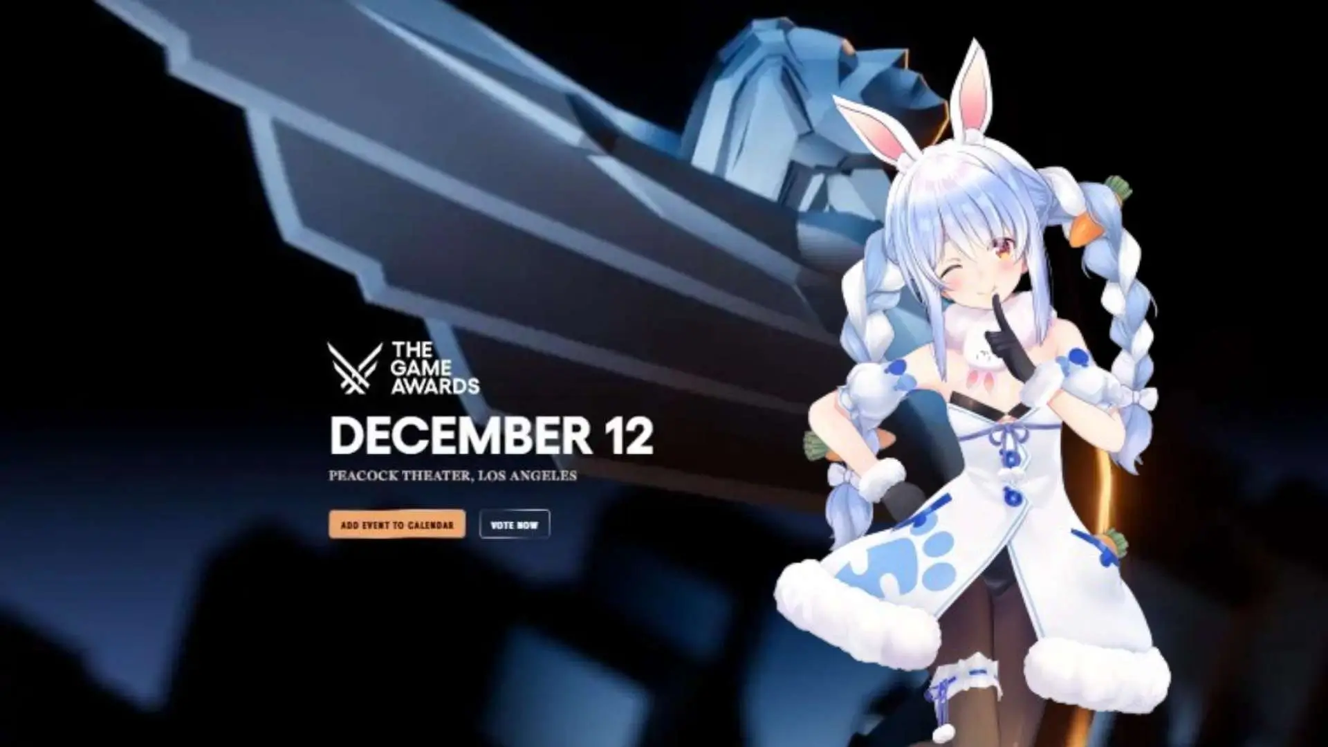 Fans Heboh! Usada Pekora Jadi Wakil VTuber di The Game Awards 2024