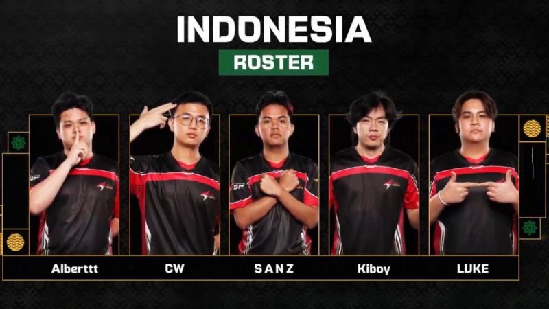 Roster Utama Timnas Indonesia di IESF WEC Riyadh 2024