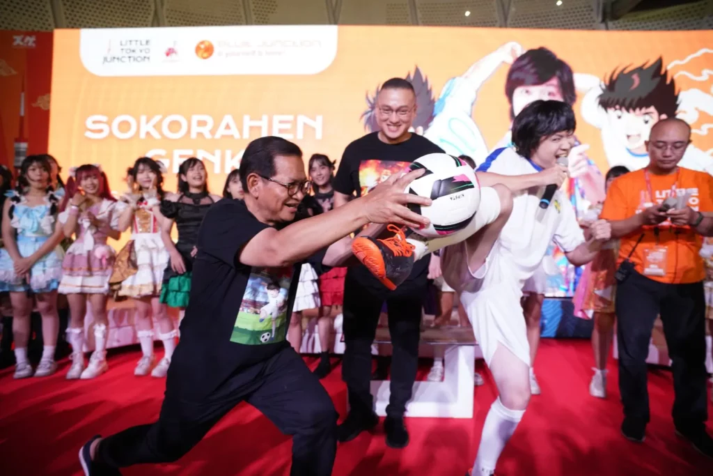 Cagub DKI Pramono Agung, Hardiyanto Kenneth dan Sokorahen GenkiSC: instagram.com/zhugekreatif.id