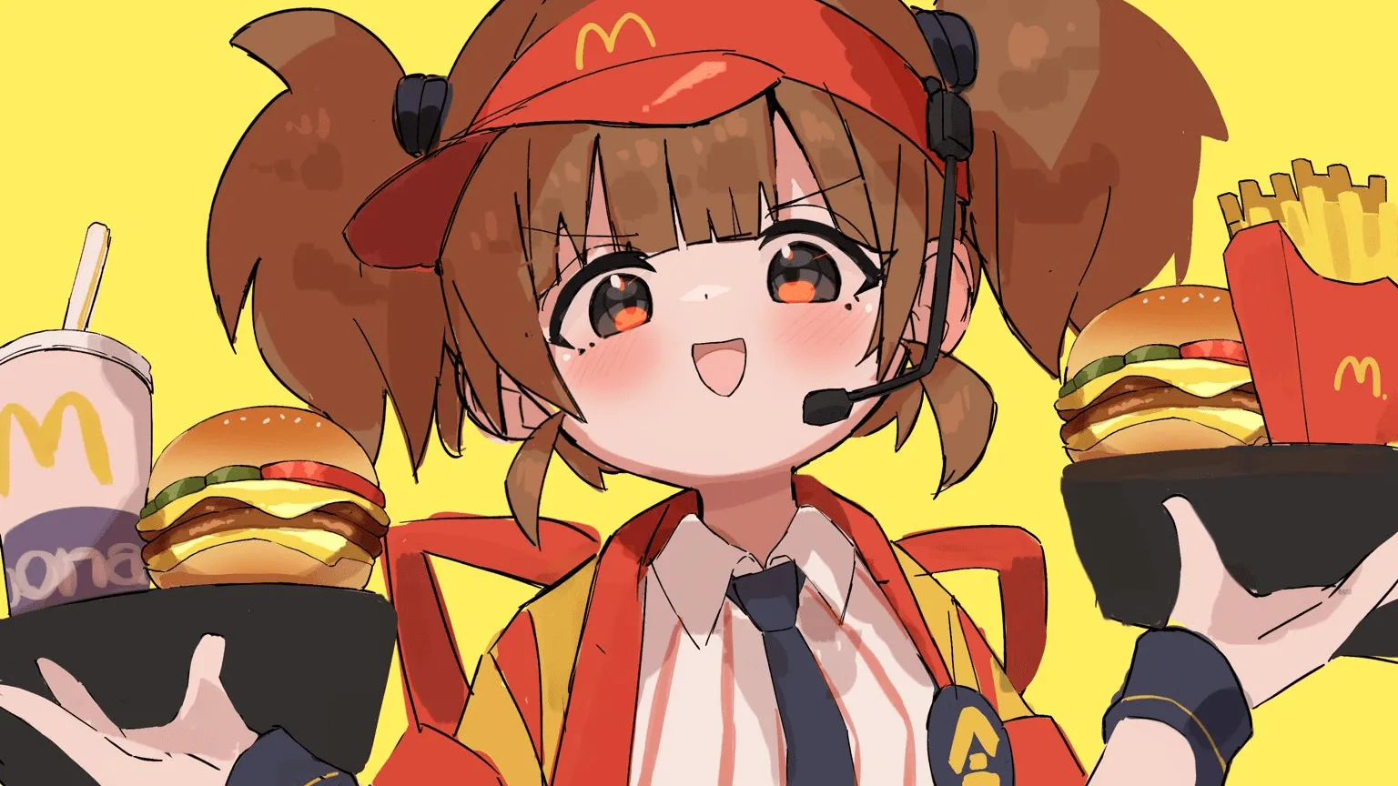 Tabemi-chan, Maskot Gemes McDonald's Jepang yang Jadi Viral—Eh Dibuat Konten Dewasa Sama Wibu Gblk!