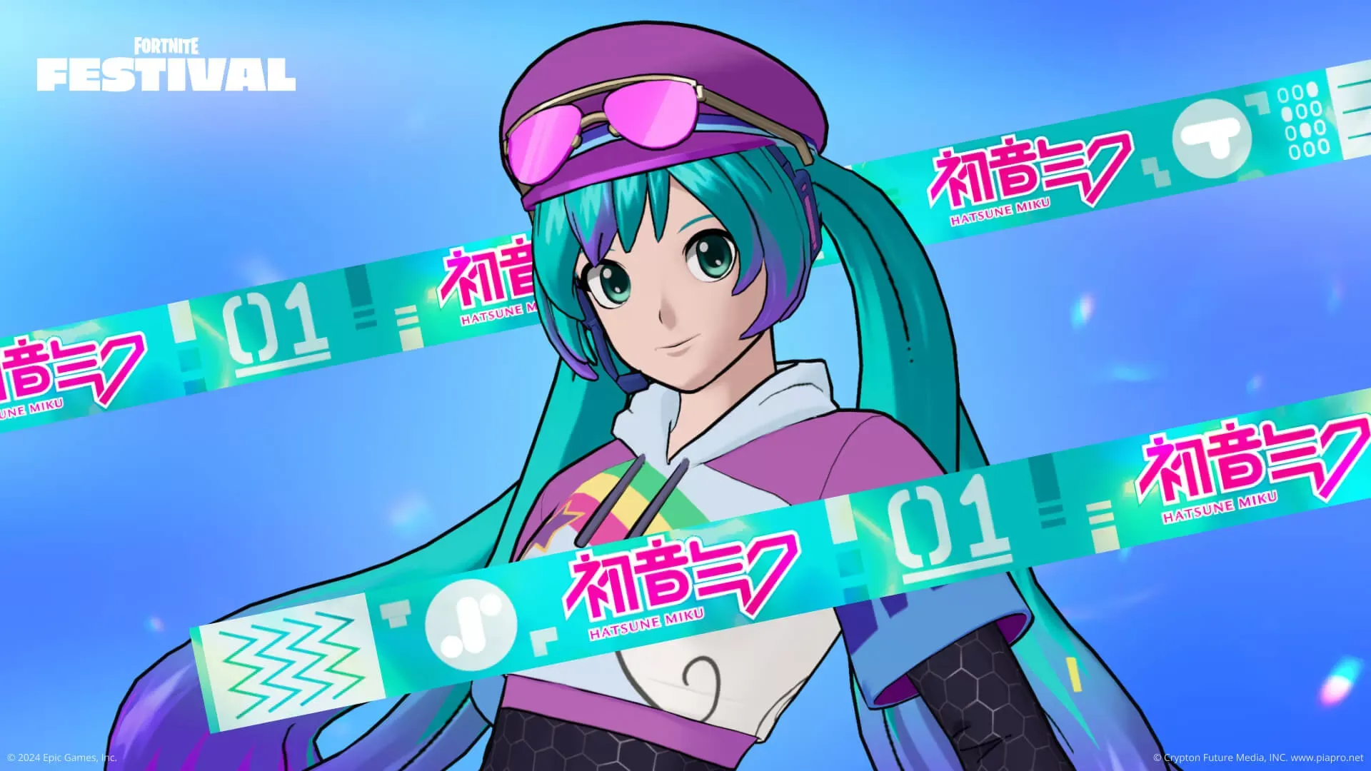 Hatsune Miku Meledak di Fortnite! Skin-nya Jadi Favorit Para Gamer!