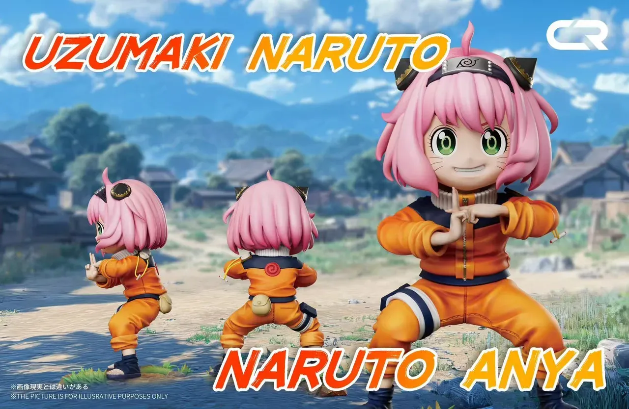 Anya Forger X Naruto Uzumaki Jadi Figure, Wajib Punya Buat Fans SPY x FAMILY dan Naruto!
