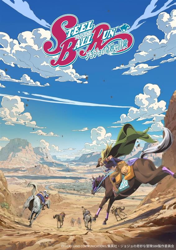 Visual ANime JoJo’s Bizarre Adventure Part 7 – Steel Ball Run