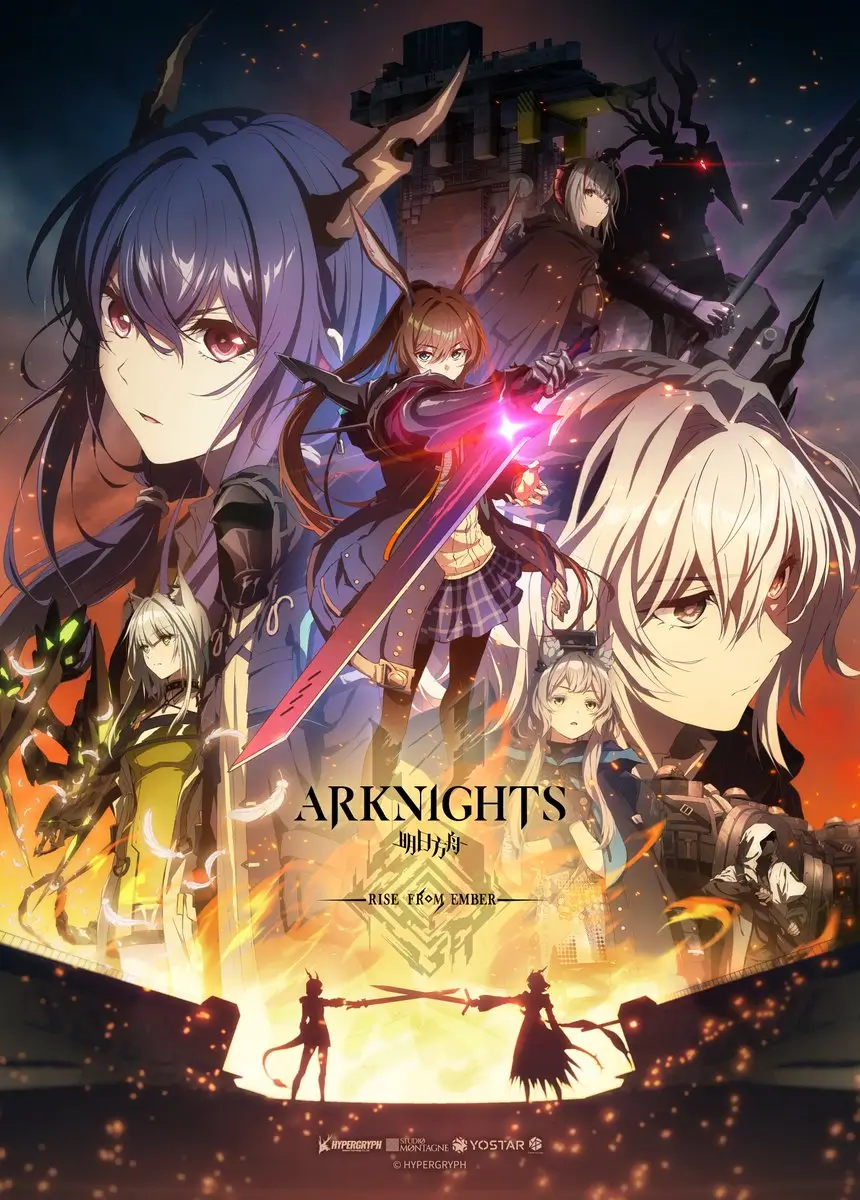 Visual Anime Arknights: Rise From Ember