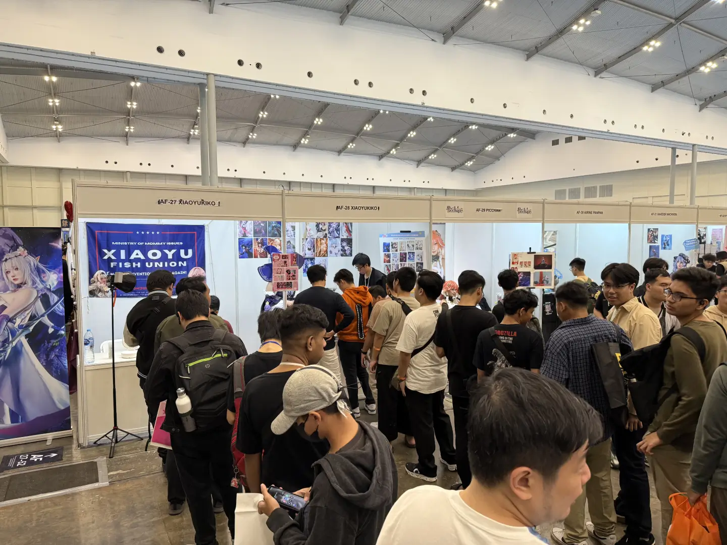 Xiaoyukiko booth on Comic Frontier XX