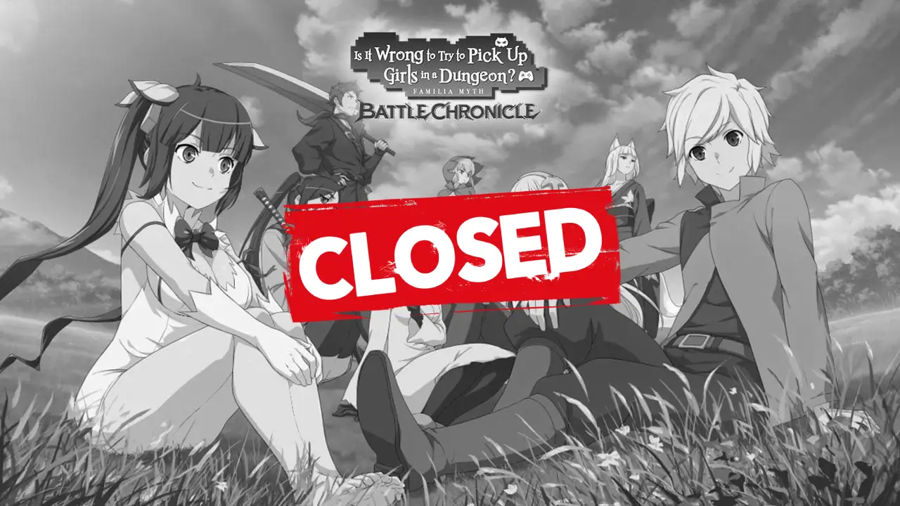 Game Danmachi Battle Chronicle Bakal Tutup Permanen September 2025!