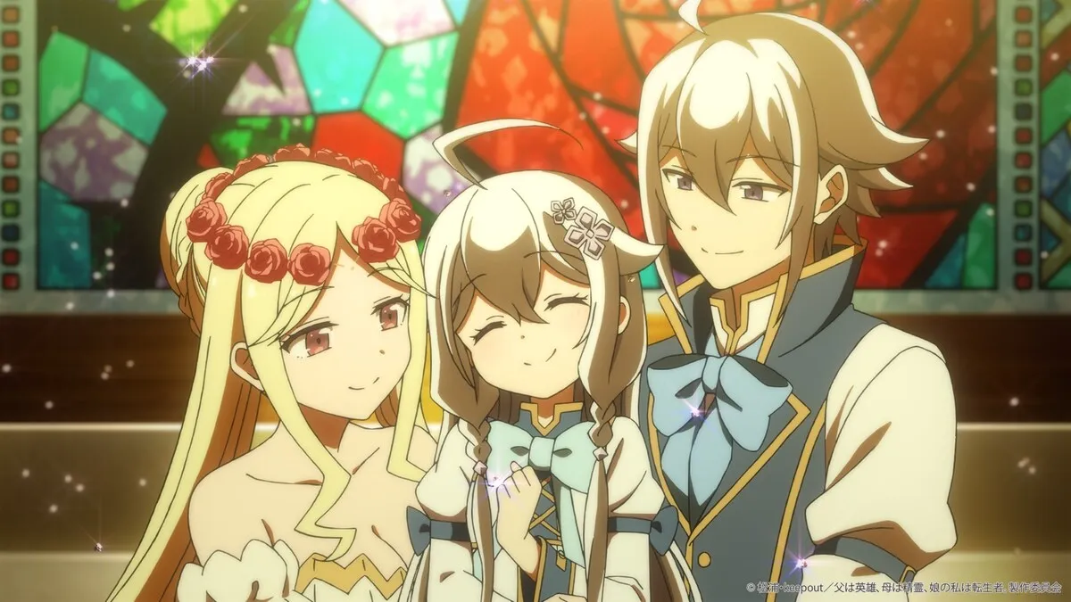 Chichi wa Eiyuu, Haha wa Seirei, Musume no Watashi wa Tenseisha Bakal Tayang Oktober Ini!