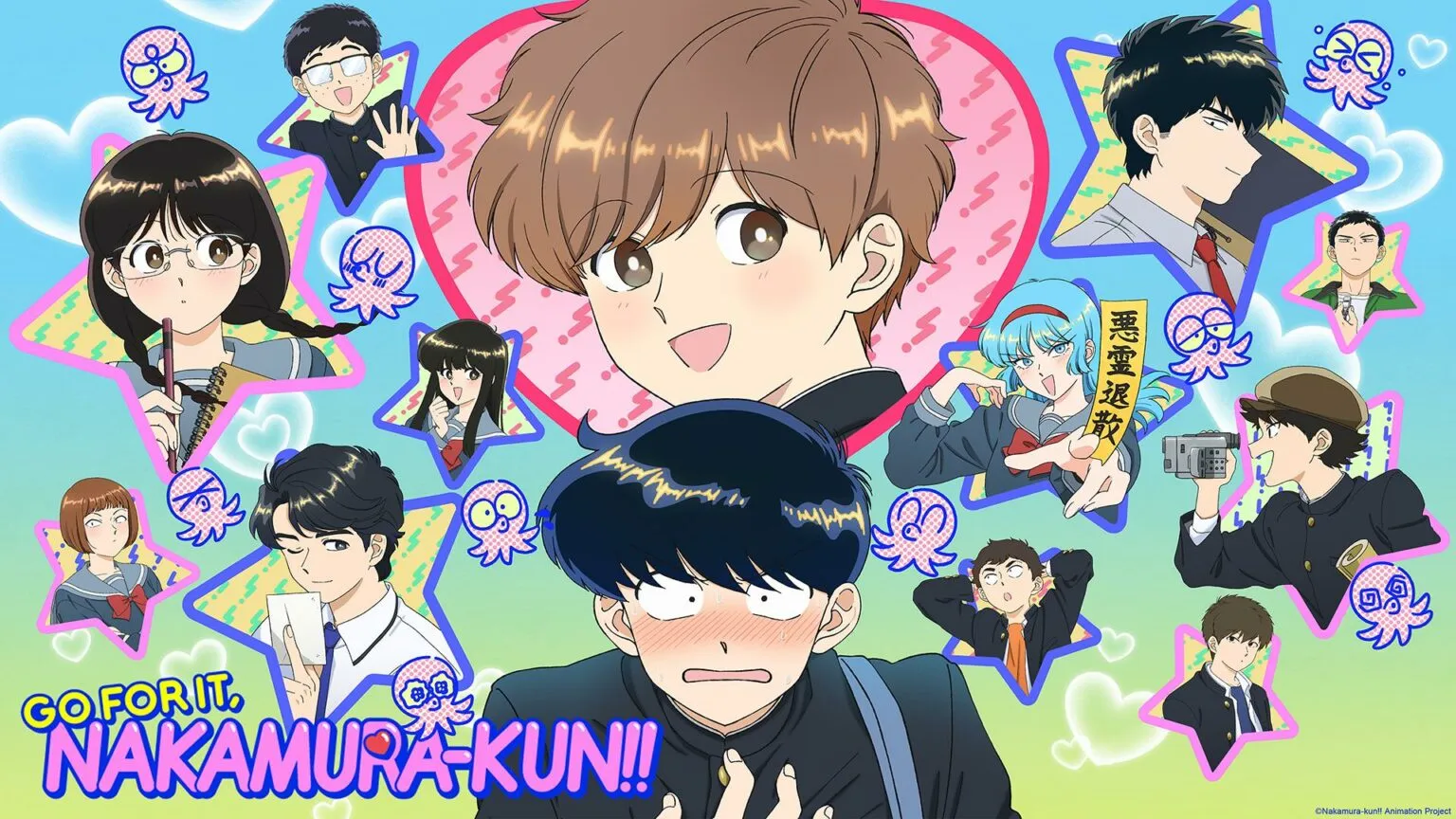 Anime TV Ganbare! Nakamura-kun!! Diundur ke 2026, Bakal Tayang Eksklusif di Crunchyroll!