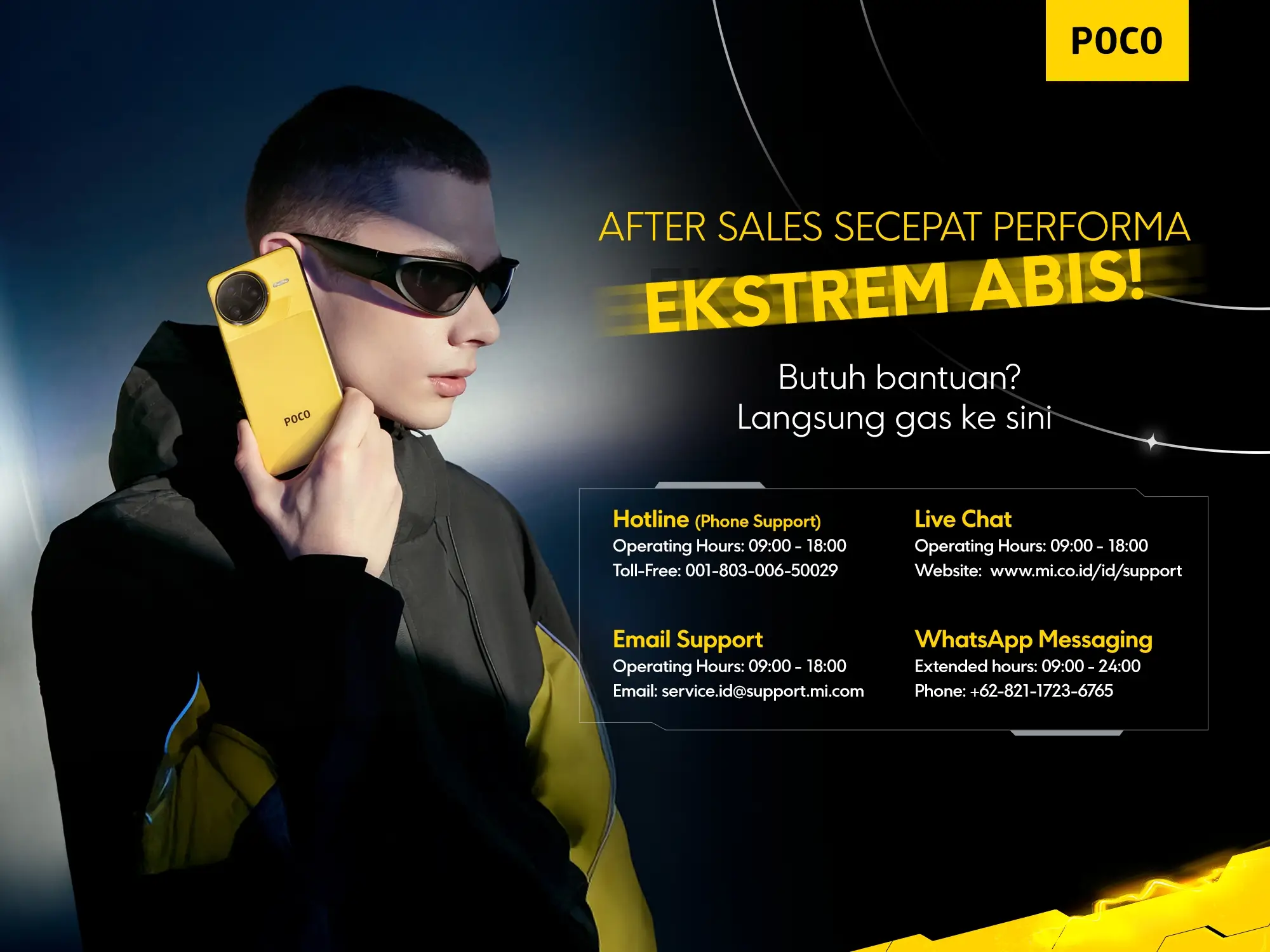 Layanan After Sales POCO Bikin Lo Tenang, Gak Cuma Kenceng Doang!