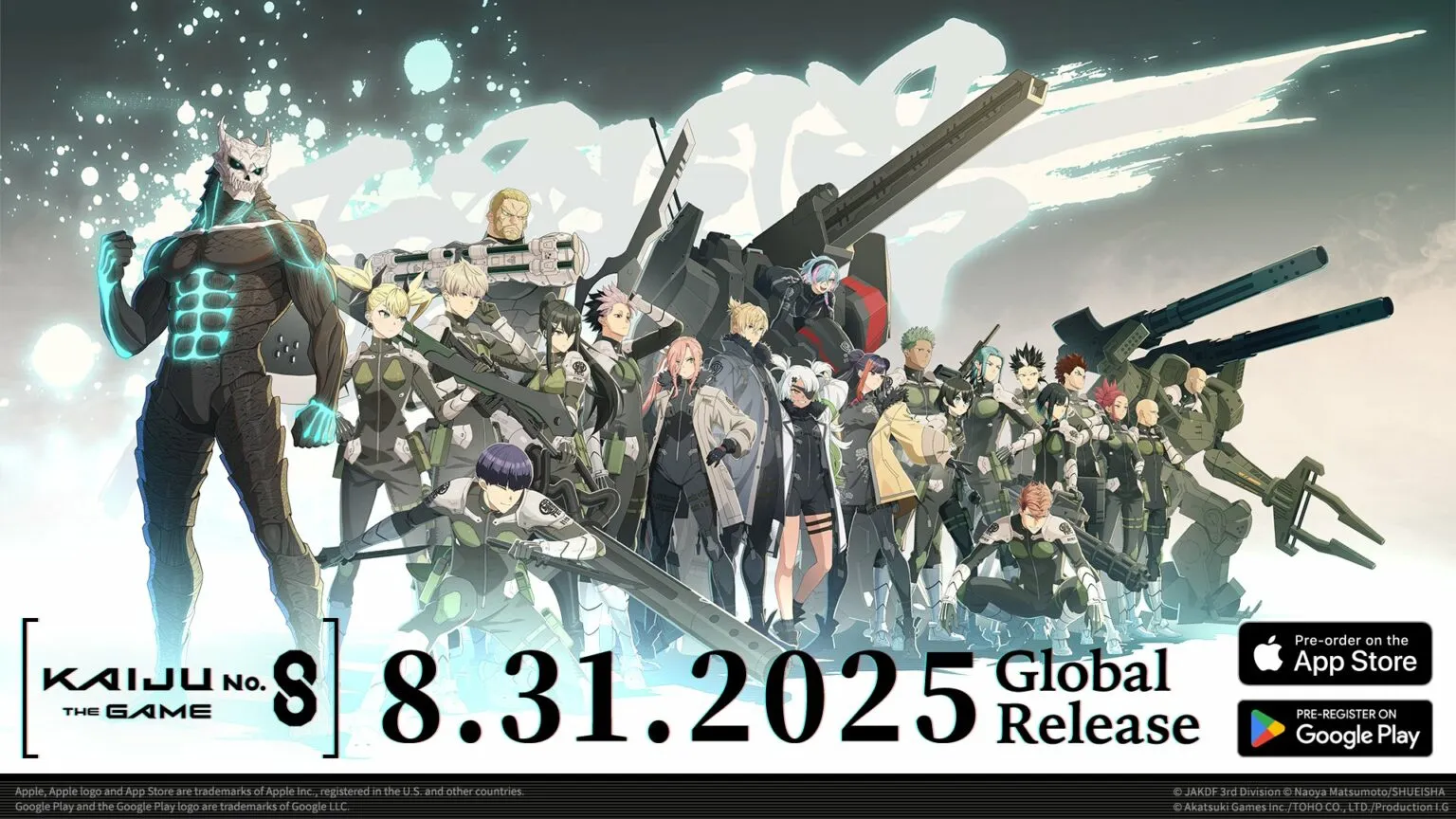 Kaiju No. 8 THE GAME Siap Rilis 31 Agustus 2025 di Platform iOS dan Android!