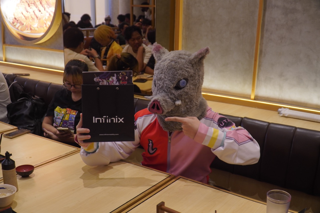 Event NOBAR AniEvo ID Communty x Infinix