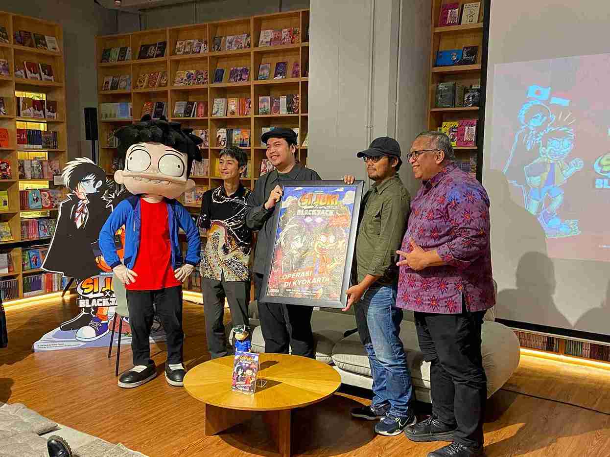 Kolaborasi Komik Indonesia dan Jepang: Si Juki Ketemu Black Jack di Petualangan Unik di Kyokarta