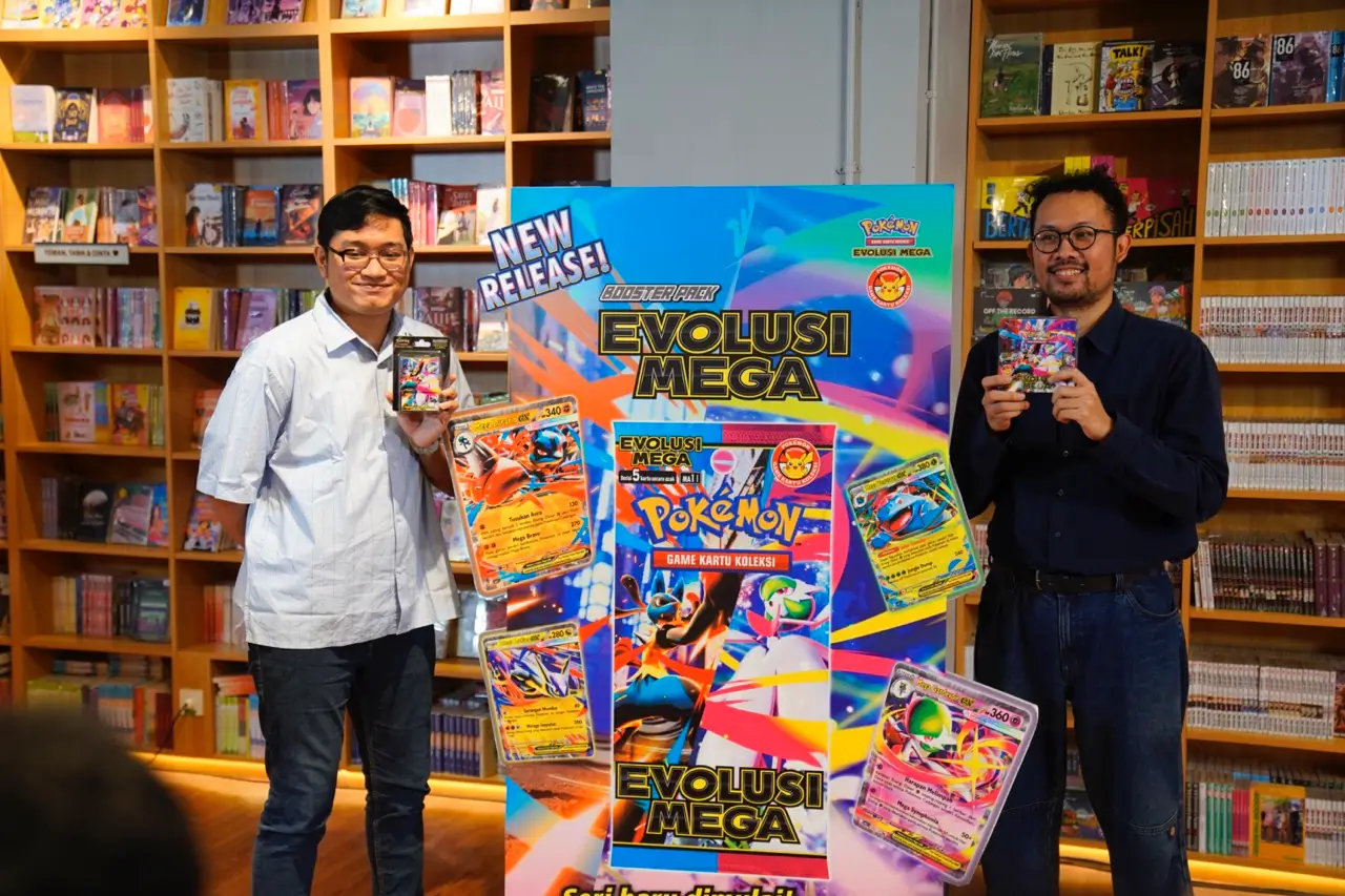 Seri “Evolusi Mega” Menandai Kehadiran Ekspansi Terbaru Pokémon Game Kartu Koleksi di Indonesia!