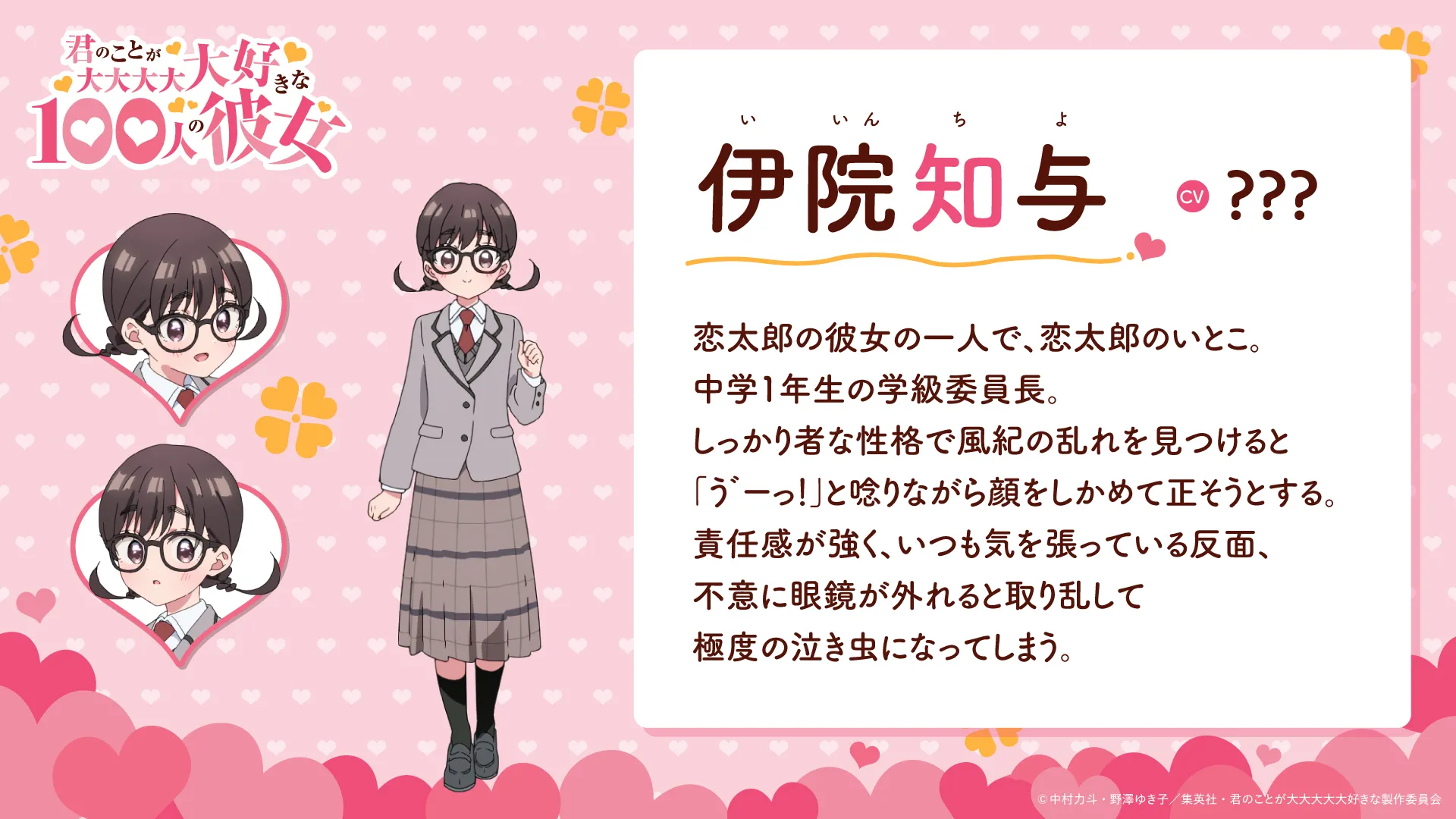 (c)中村力斗・野澤ゆき子/集英社・君のことが大大大大大好きな製作委員会