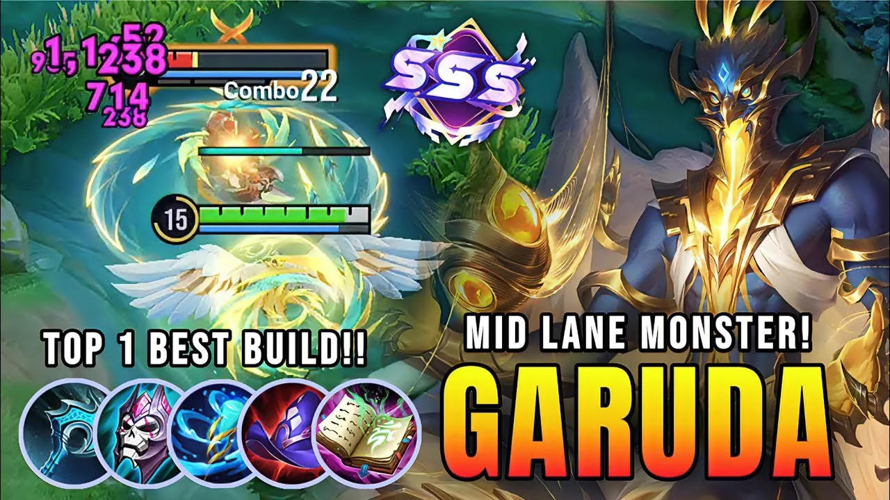 HoK: Counter Pick & Counter Build Buat Lawan Garuda Khageswara!