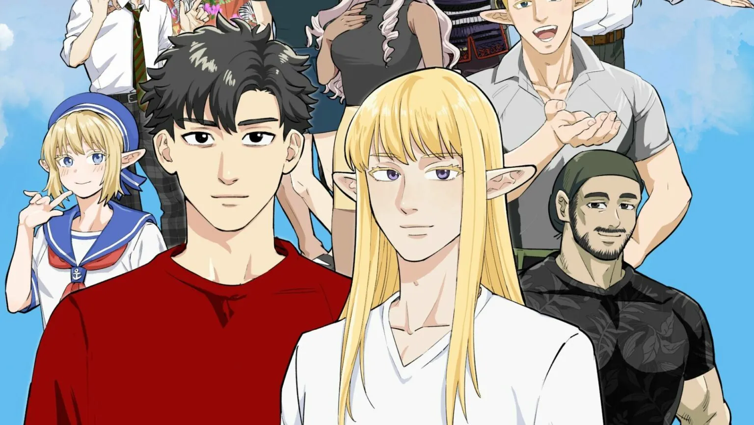#Kanagawa ni Sunderu Elf Rilis Visual Key Baru dan Cast Tambahan!